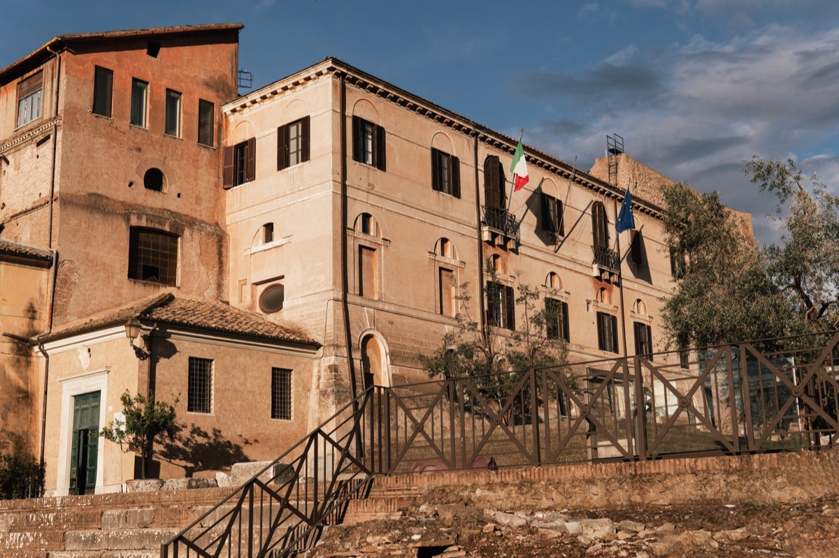 Un bâtiment administratif italien en Tripolitaine