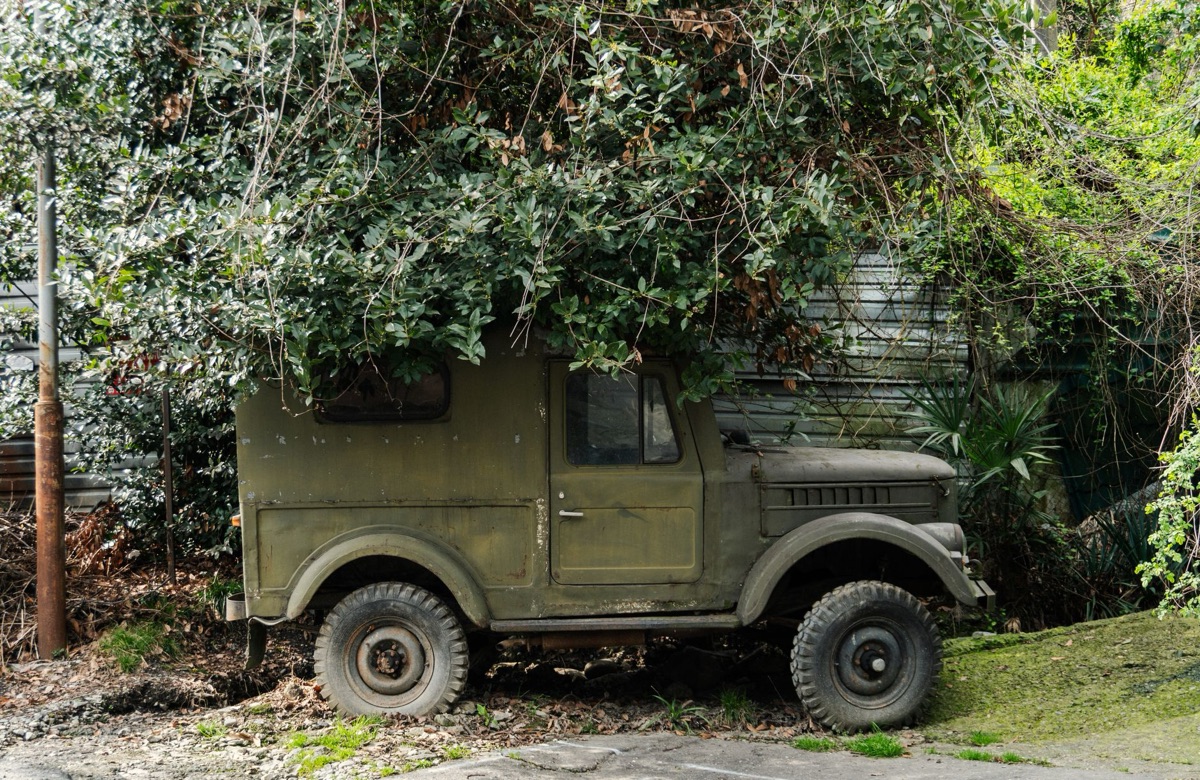 veículo militar italiano na Libéia 1940s