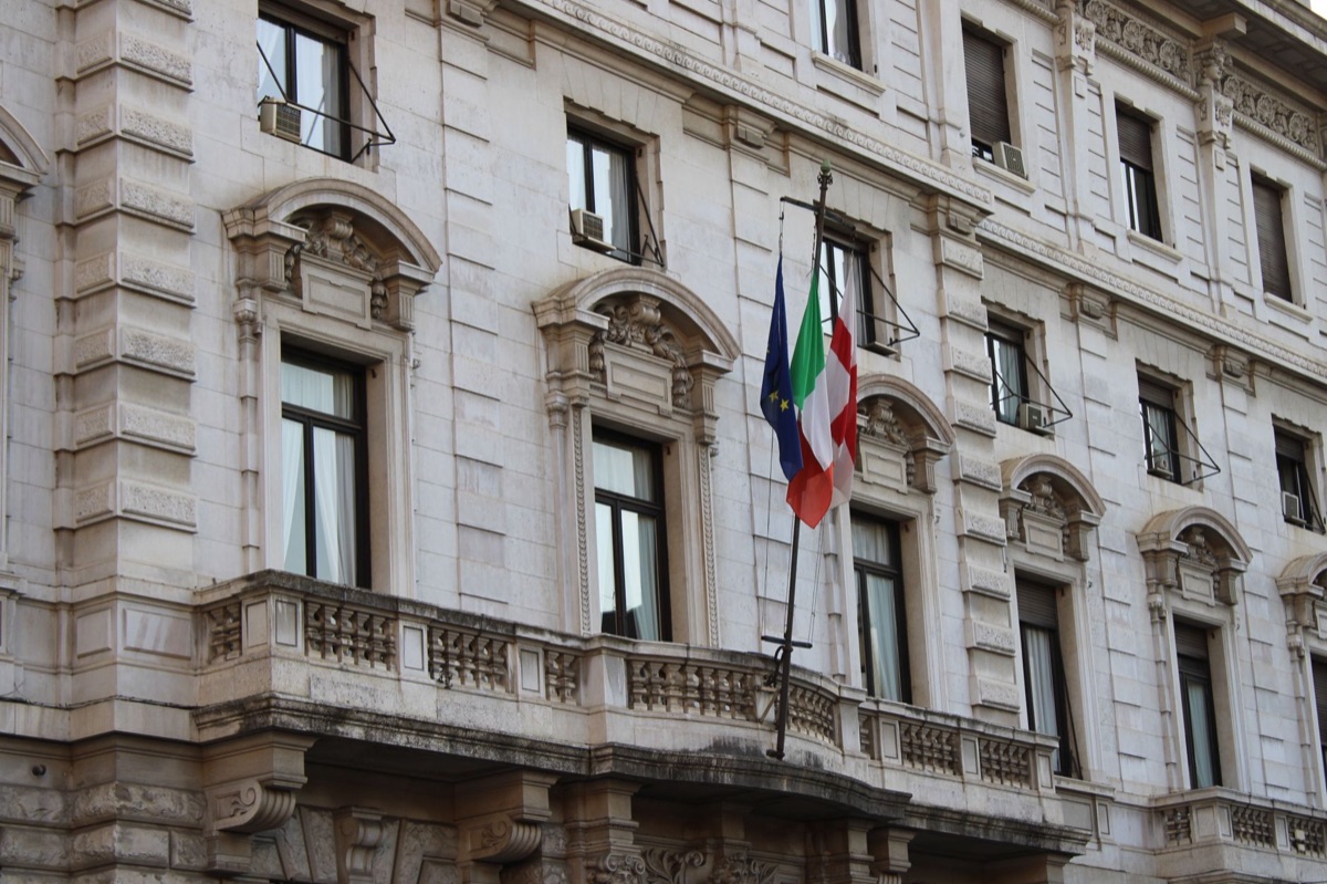 edifício administrativo italiano na Tripolitânia