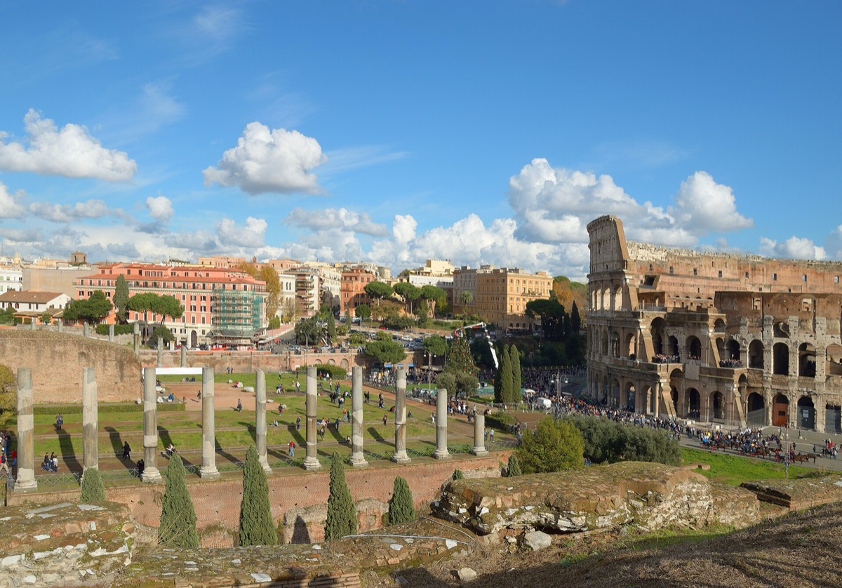 El Coliseo de Roma, símbolo del patrimonio histórico italiano