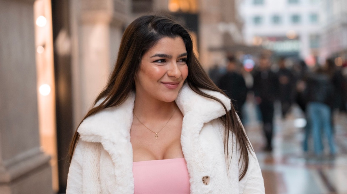 influenceur italien de la beauté à l'exposition Cosmoprop en Italie