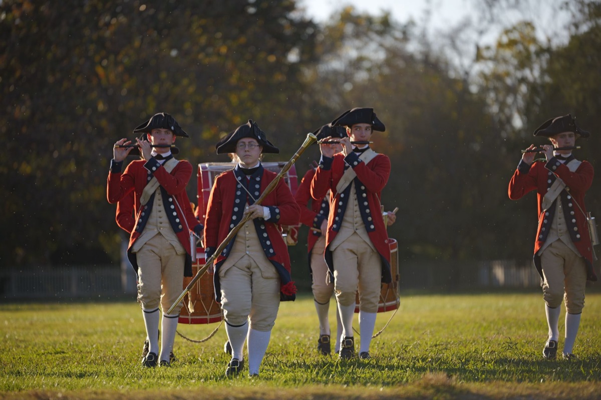 colonial soldiers marching italy