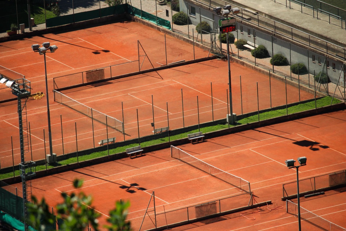 instalação esportiva moderna na itália