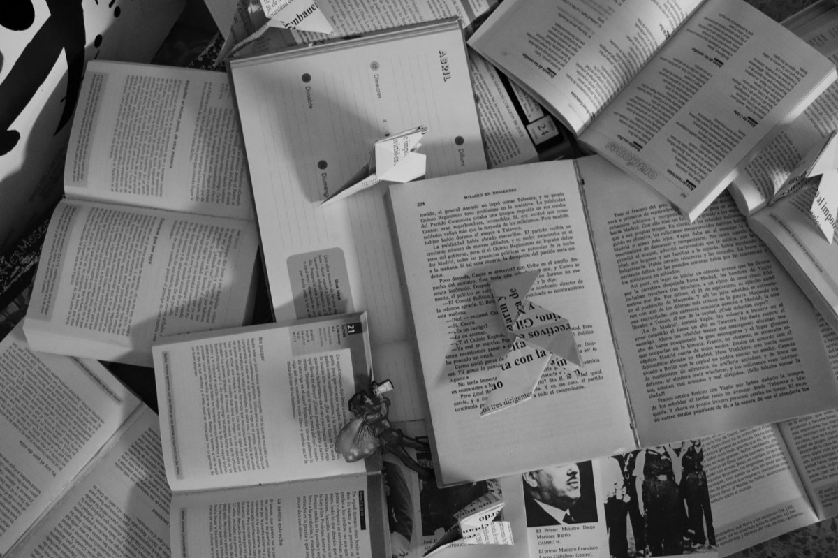 Oficina de editorial italiana del siglo XX