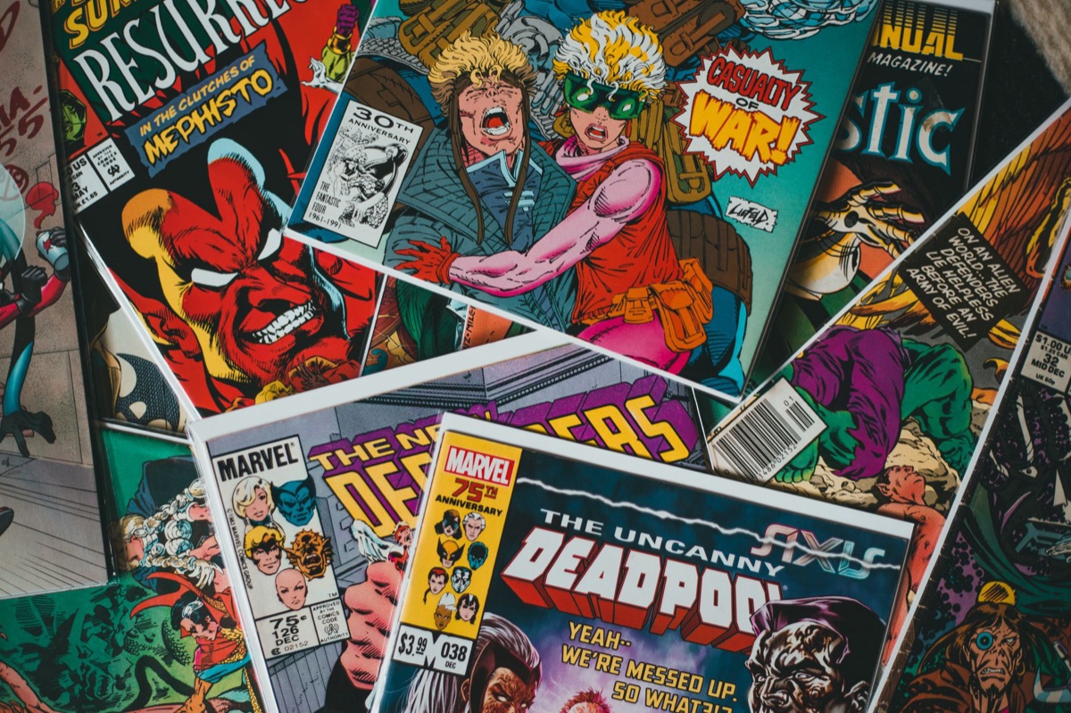 italienischer Comic-Shop