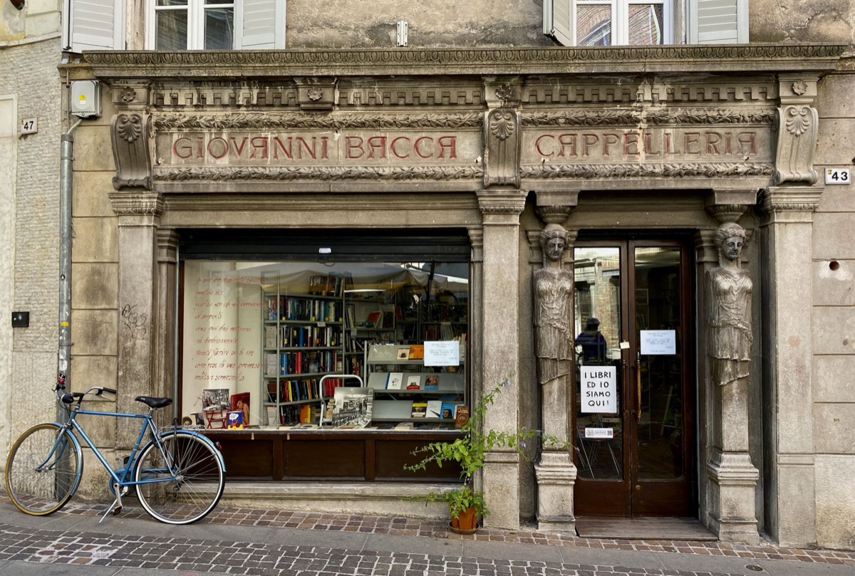 Comic boekwinkel in Italië