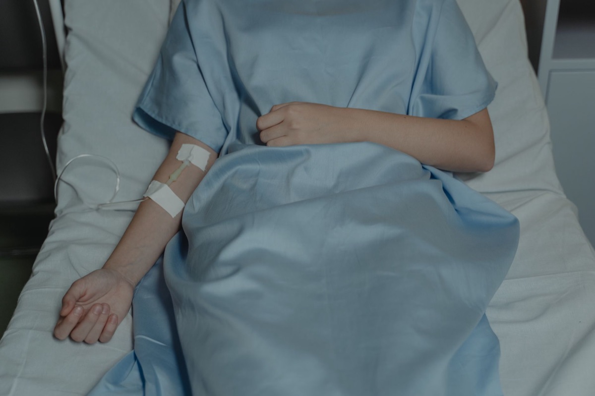 bambino in ospedale
